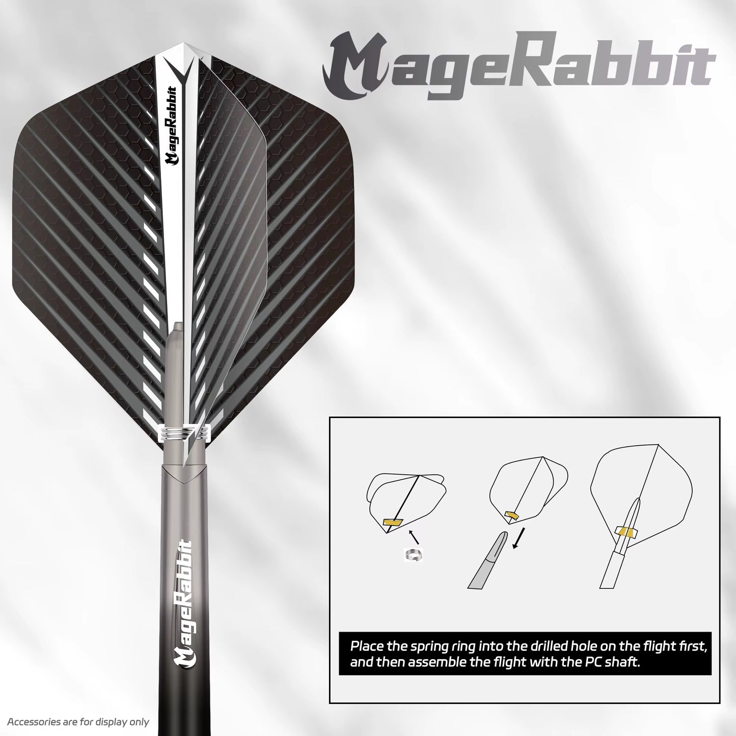 Magerbbit Darts 195 Piece Bumper Darts Accessory Pack, Dart Accessories Kit