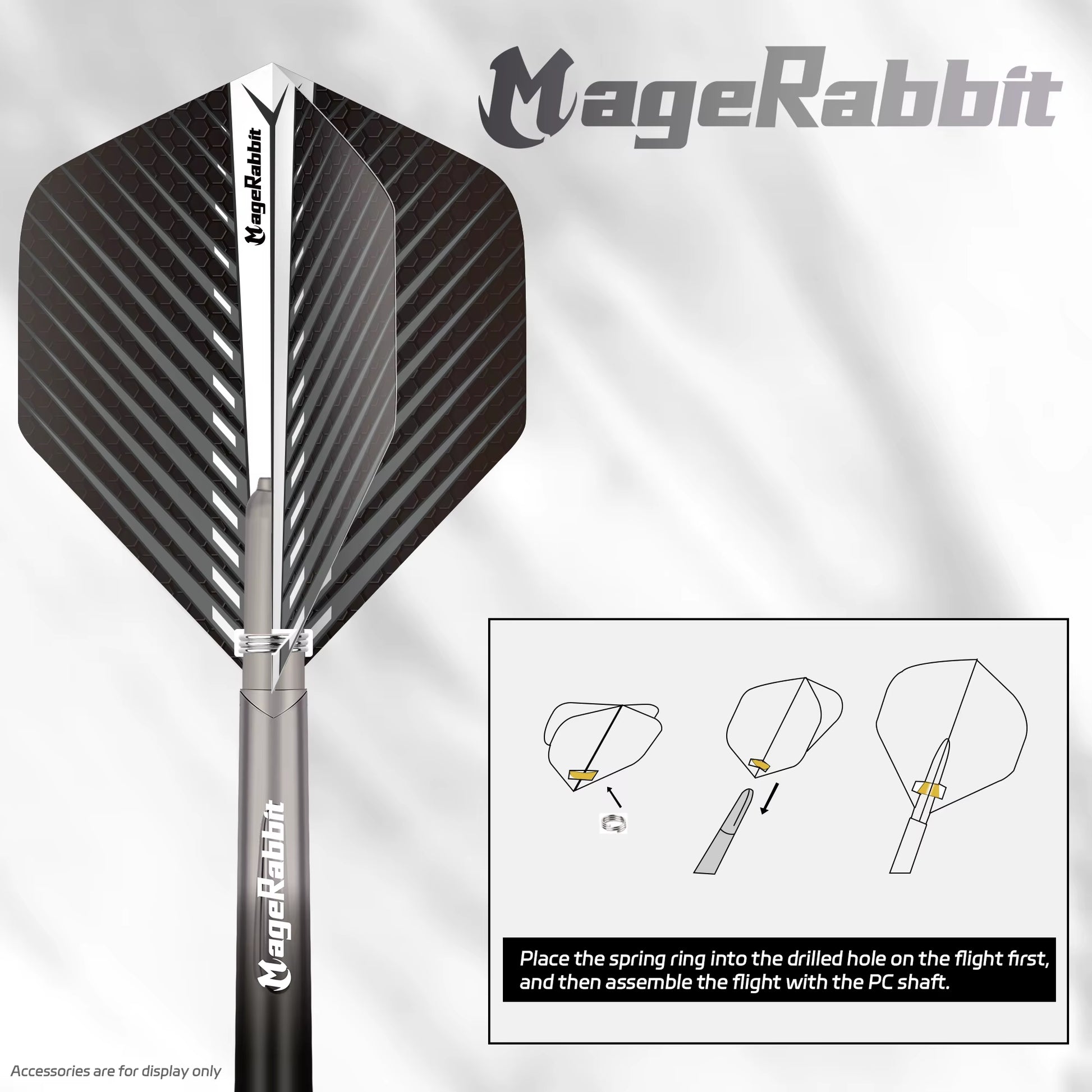 Magerbbit Darts 195 Piece Bumper Darts Accessory Pack, Dart Accessories Kit
