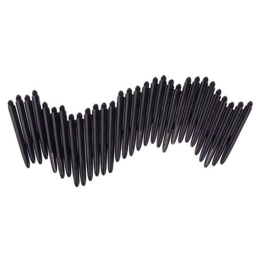 30Pcs Premium Plastic Standard 2BA Dart Shafts Stems for Soft / Steel Tip Darts - Darts Games Parts Replacement Accessories