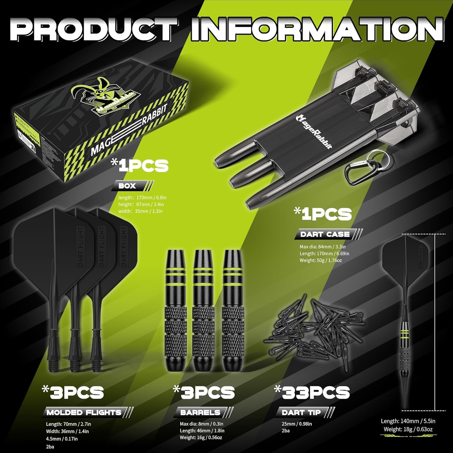 Soft Tip Dart 3Pcs+Durable Moulded Flights,Plastic Darts Set with Extra 30 Pcs Soft Tips+Carry Box, Electronic Darts,Dart for Electronic Dartboard,
