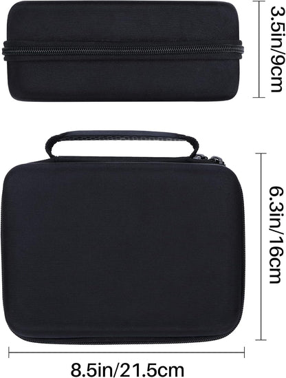 Hard Case Compatible with Steel Tip or Soft Tip Darts Set, Storage Holder Fits for Dart Tips Shafts Flights and Accessories (Black Case)
