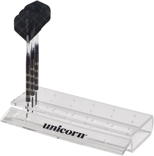 Darts Stand | Clear Acrylic Dart Station | Holds & Displays 6 Sets of Darts