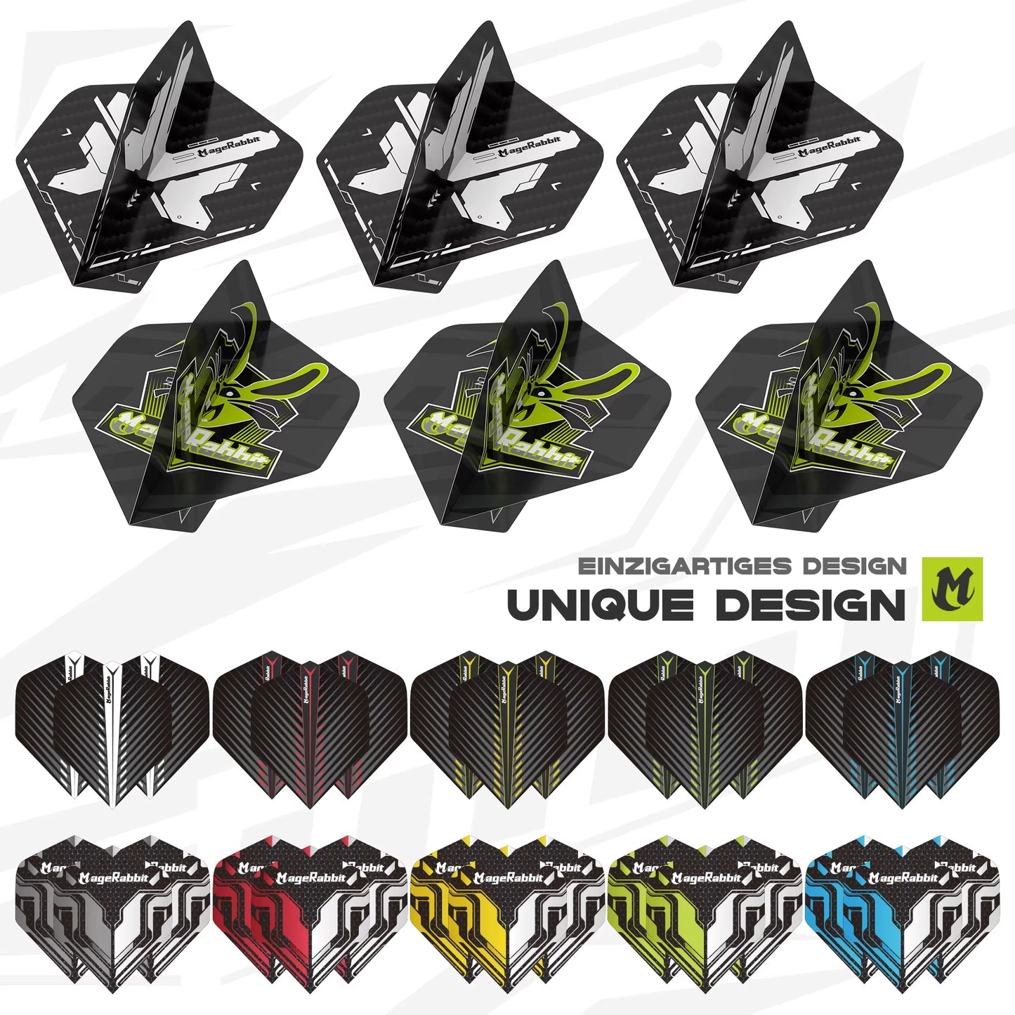 Magerbbit Darts 195 Piece Bumper Darts Accessory Pack, Dart Accessories Kit