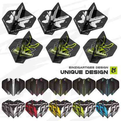 Magerbbit Darts 195 Piece Bumper Darts Accessory Pack, Dart Accessories Kit