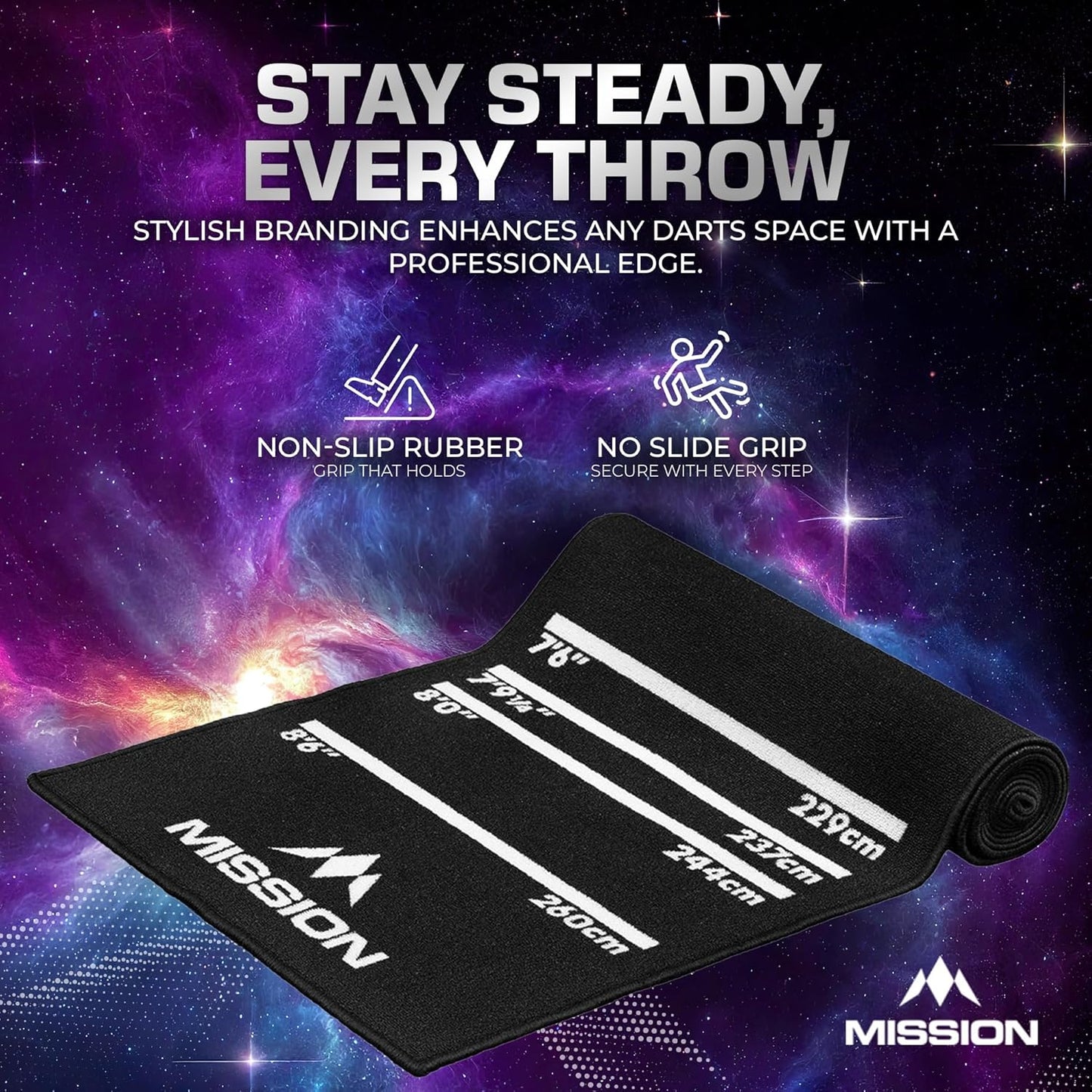 | Lightweight Carpet Dart Mat | Available in Multiple Designs.